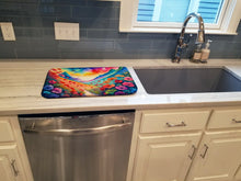 Load image into Gallery viewer, Geraniums in Color Dish Drying Mat