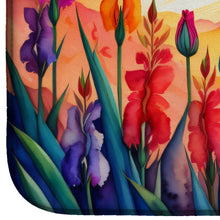 Load image into Gallery viewer, Gladiolus in Color Dish Drying Mat