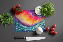 Load image into Gallery viewer, Gypsophila in Color Glass Cutting Boards – Durable, Decorative Kitchen Art Large