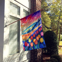 Load image into Gallery viewer, Hyacinths in Color House Flag