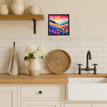 Load image into Gallery viewer, Hyacinths in Color Framed Metal Print
