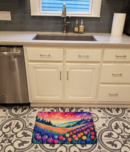 Load image into Gallery viewer, Hyacinths in Color Memory Foam Kitchen Mat