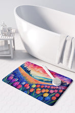 Load image into Gallery viewer, Hyacinths in Color Memory Foam Kitchen Mat