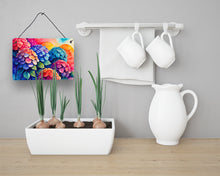 Load image into Gallery viewer, Hydrangeas in Color Wall or Door Hanging Prints