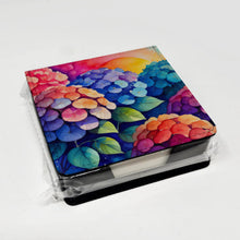 Load image into Gallery viewer, Hydrangeas in Color PU Leather Note Paper Holder