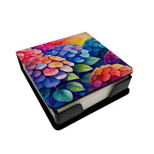 Load image into Gallery viewer, Hydrangeas in Color PU Leather Note Paper Holder