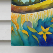 Load image into Gallery viewer, Hypericum or St. John�s Wort in Color House Flag