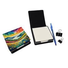 Load image into Gallery viewer, Hypericum or St. John’s Wort in Color PU Leather Note Paper Holder