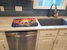 Load image into Gallery viewer, Iris in Color Dish Drying Mat
