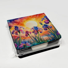 Load image into Gallery viewer, Iris in Color PU Leather Note Paper Holder