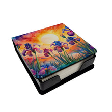Load image into Gallery viewer, Iris in Color PU Leather Note Paper Holder