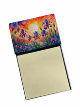 Load image into Gallery viewer, Iris in Color Sticky Note Holder- Refiilable Desk Accessory Note Pad