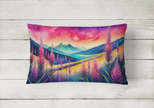 Load image into Gallery viewer, Liatris in Color Fabric Decorative Pillow