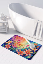 Load image into Gallery viewer, Lilies in Color Memory Foam Kitchen Mat