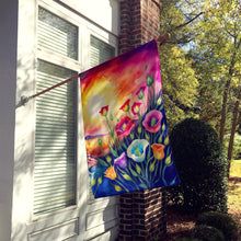 Load image into Gallery viewer, Lisianthus in Color House Flag