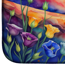 Load image into Gallery viewer, Lisianthus in Color Dish Drying Mat