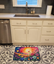 Load image into Gallery viewer, Lisianthus in Color Memory Foam Kitchen Mat