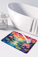 Load image into Gallery viewer, Lotus in Color Memory Foam Kitchen Mat