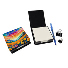 Load image into Gallery viewer, Marigolds in Color PU Leather Note Paper Holder