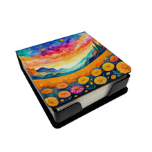 Load image into Gallery viewer, Marigolds in Color PU Leather Note Paper Holder