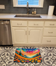 Load image into Gallery viewer, Marigolds in Color Memory Foam Kitchen Mat