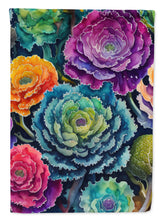 Load image into Gallery viewer, Ornamental Kale in Color House Flag