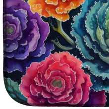 Load image into Gallery viewer, Ornamental Kale in Color Dish Drying Mat