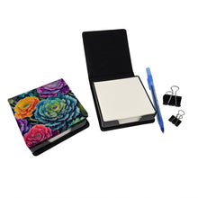 Load image into Gallery viewer, Ornamental Kale in Color PU Leather Note Paper Holder