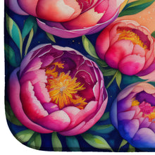 Load image into Gallery viewer, Peonies in Color Dish Drying Mat