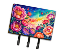 Load image into Gallery viewer, Peonies in Color Leash or Key Holder