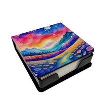 Load image into Gallery viewer, Periwinkles in Color PU Leather Note Paper Holder
