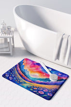 Load image into Gallery viewer, Periwinkles in Color Memory Foam Kitchen Mat