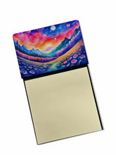 Load image into Gallery viewer, Periwinkles in Color Sticky Note Holder- Refiilable Desk Accessory Note Pad