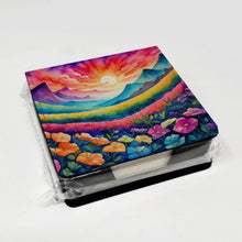 Load image into Gallery viewer, Petunias in Color PU Leather Note Paper Holder