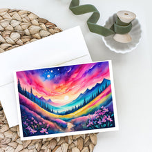 Load image into Gallery viewer, Phlox in Color Greeting Cards -  Blank Note Cards – 8-Pack of Artist-Designed Cards with Envelopes