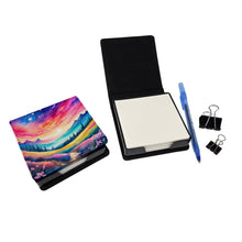Load image into Gallery viewer, Phlox in Color PU Leather Note Paper Holder