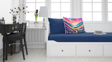 Load image into Gallery viewer, Phlox in Color Fabric Standard Pillowcase – Artistic Decorative Front, White Back