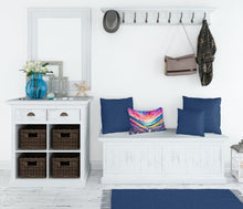 Load image into Gallery viewer, Phlox in Color Fabric Decorative Pillow