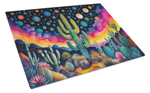 Load image into Gallery viewer, Queen of the Night Cactus in Color Glass Cutting Boards – Durable, Decorative Kitchen Art Large