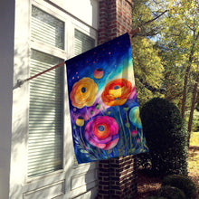 Load image into Gallery viewer, Ranunculus in Color House Flag