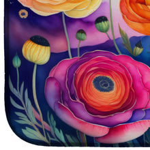 Load image into Gallery viewer, Ranunculus in Color Dish Drying Mat