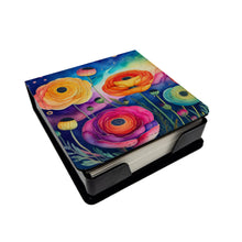 Load image into Gallery viewer, Ranunculus in Color PU Leather Note Paper Holder