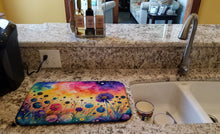 Load image into Gallery viewer, Scabiosa in Color Dish Drying Mat