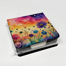 Load image into Gallery viewer, Scabiosa in Color PU Leather Note Paper Holder