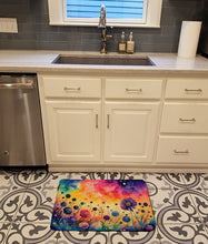 Load image into Gallery viewer, Scabiosa in Color Memory Foam Kitchen Mat
