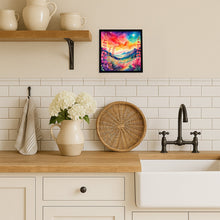 Load image into Gallery viewer, Snapdragon in Color Framed Metal Print