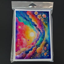 Load image into Gallery viewer, Stock, or Gillyflower in Color Greeting Cards -  Blank Note Cards – 8-Pack of Artist-Designed Cards with Envelopes
