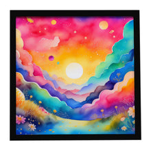 Load image into Gallery viewer, Stock, or Gillyflower in Color Framed Metal Print