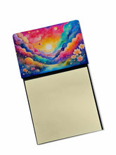 Load image into Gallery viewer, Stock, or Gillyflower in Color Sticky Note Holder- Refiilable Desk Accessory Note Pad