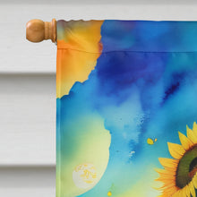 Load image into Gallery viewer, Sunflowers in Color House Flag